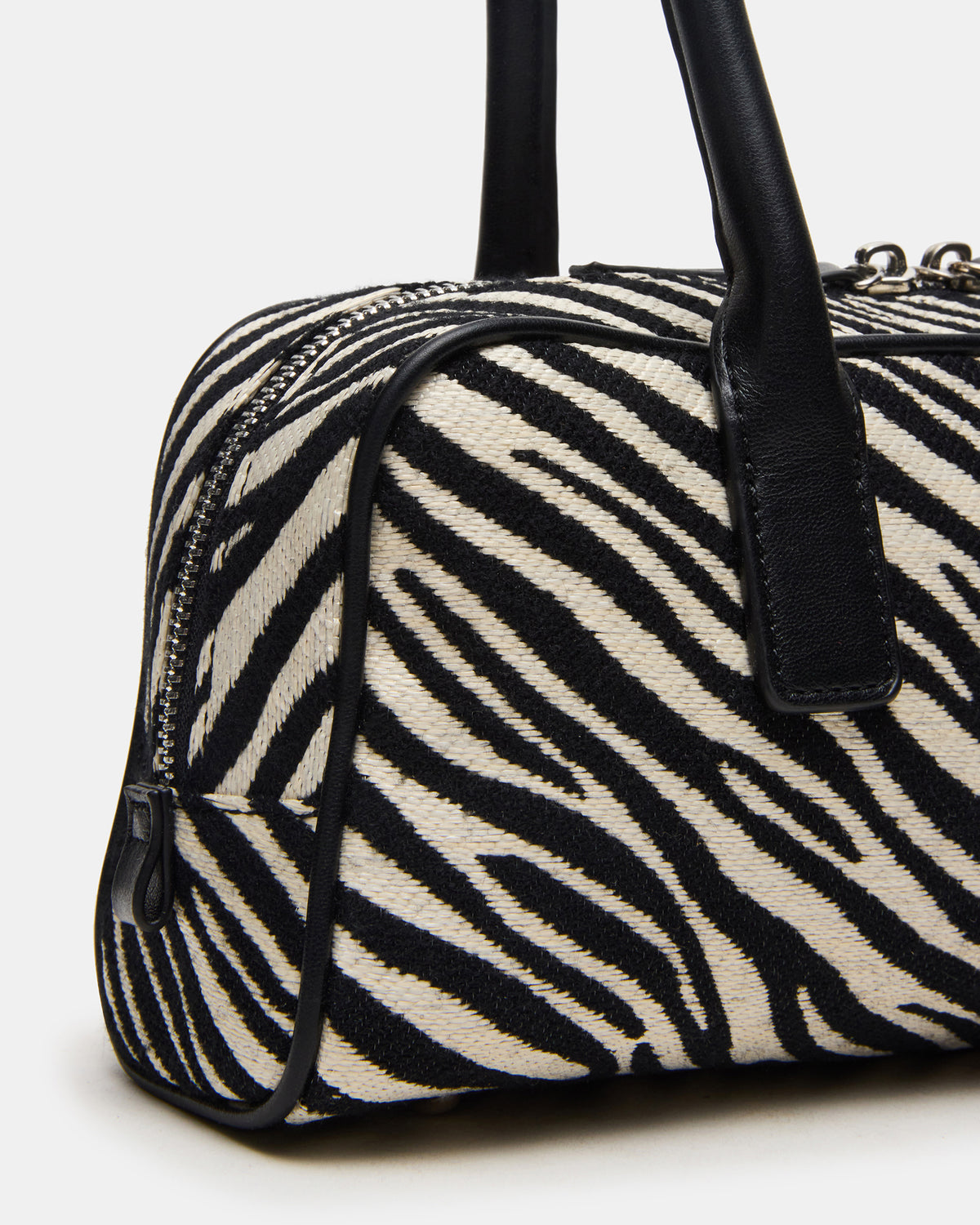 ANISE Bag Zebra Elongated Shoulder Strap Handbag Steve Madden ZEBRA