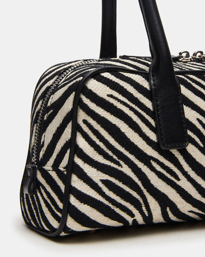 ANISE Bag Zebra Elongated Shoulder Strap Handbag Steve Madden ZEBRA
