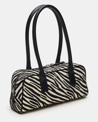 ANISE Bag Zebra Elongated Shoulder Strap Handbag Steve Madden ZEBRA