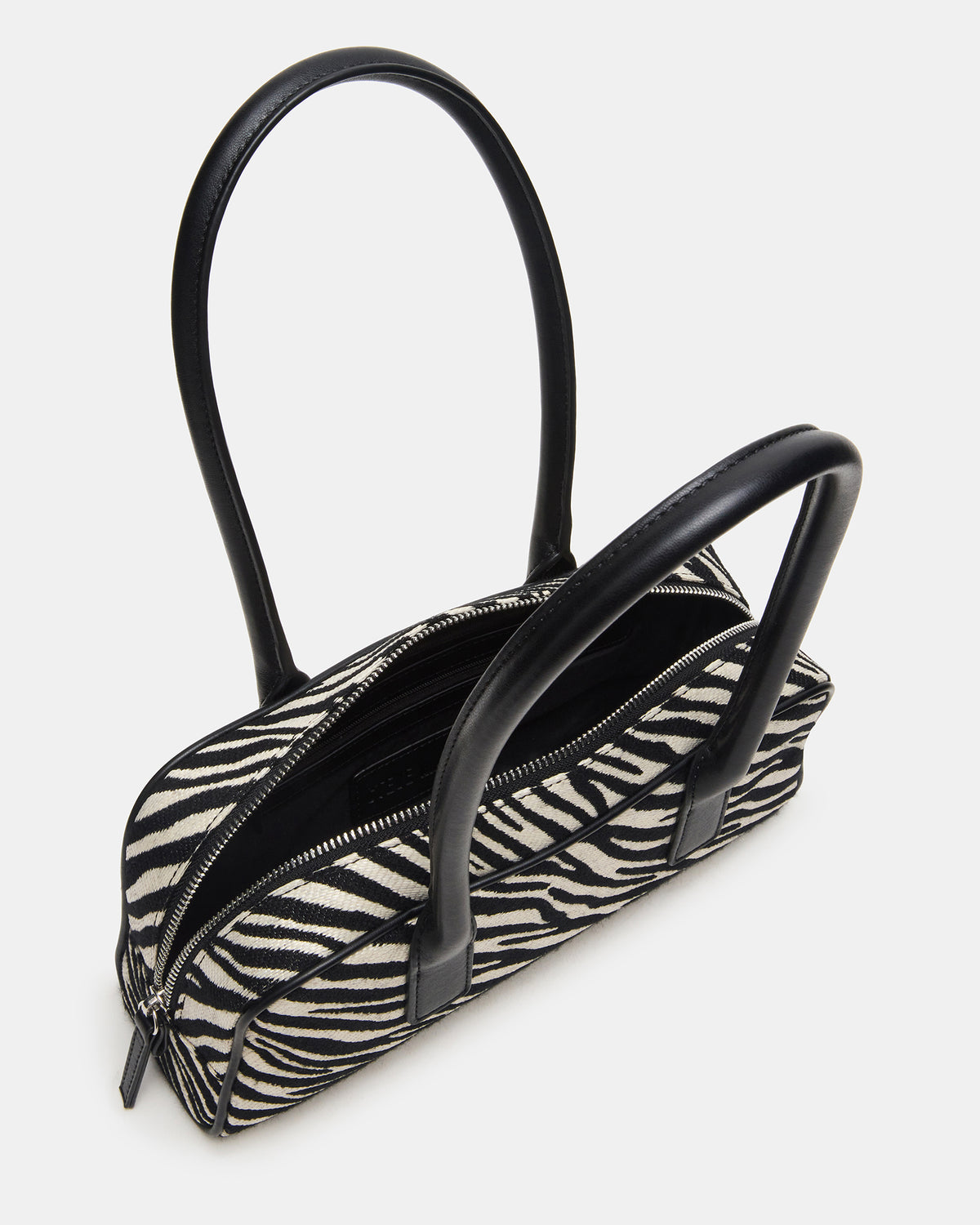 ANISE Bag Zebra Elongated Shoulder Strap Handbag Steve Madden ZEBRA