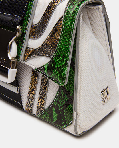 DIEGO Bag Green Metallic Crossbody Strap Women's Handbag Steve Madden GREEN METALLIC