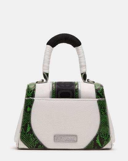 DIEGO Bag Green Metallic Crossbody Strap Women's Handbag Steve Madden GREEN METALLIC