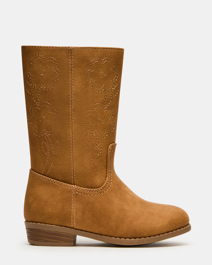 Toddlers' RIGGS Tan Knee-High Girls' Boot Steve Madden TAN