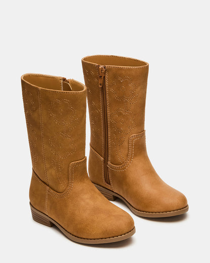 Toddlers' RIGGS Tan Knee-High Girls' Boot Steve Madden TAN
