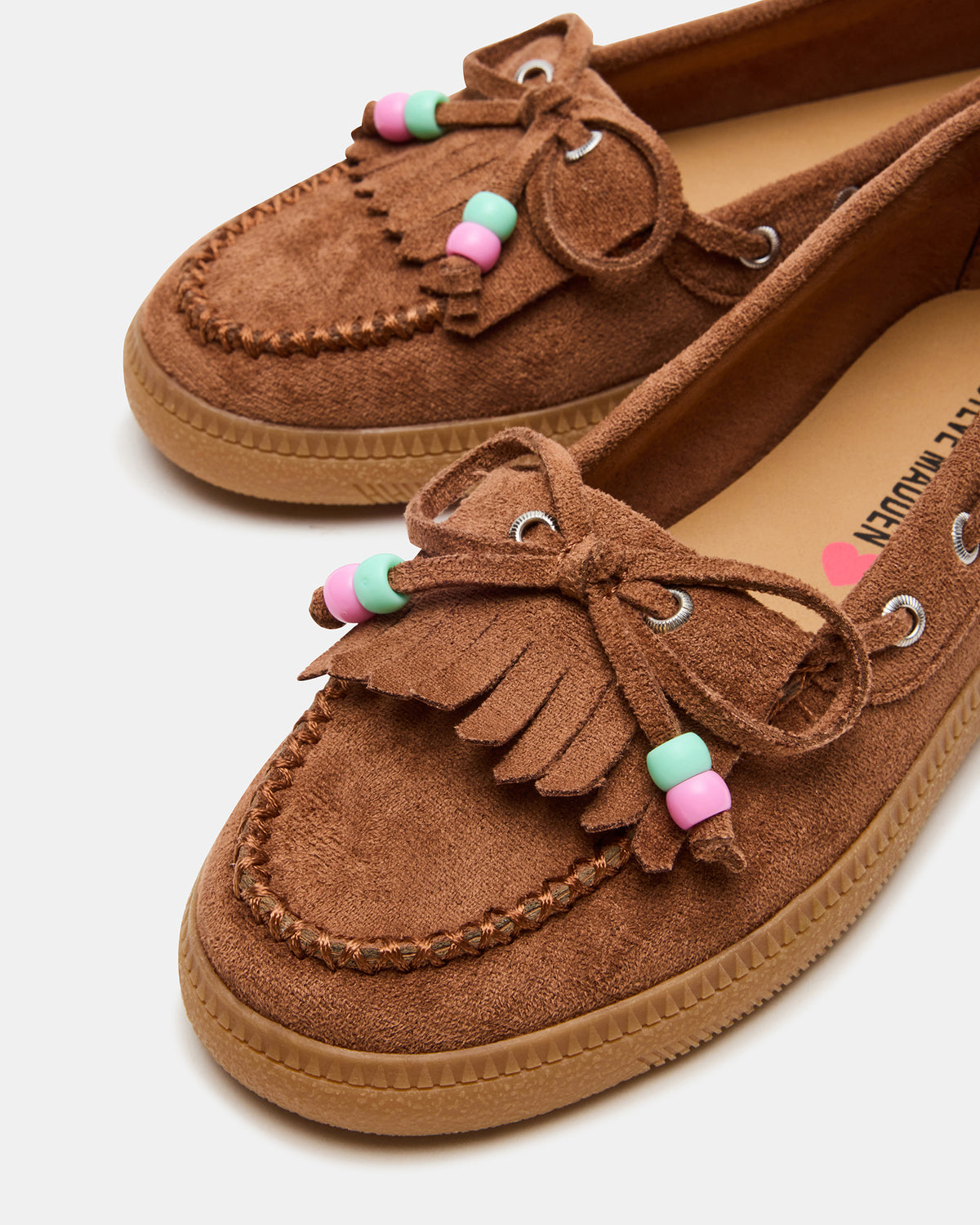 Kids' KRISP Cognac Girls' Boat Shoe Loafer Steve Madden COGNAC