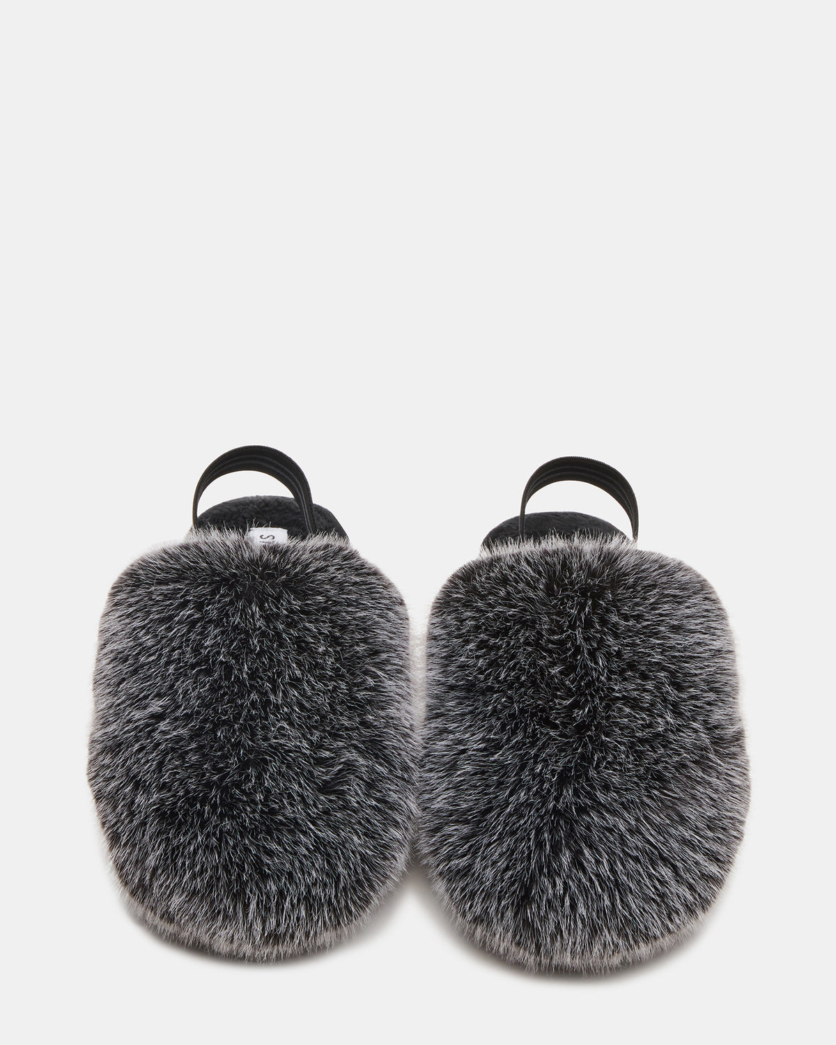 Kids' POOF Grey Slip-On Faux Fur Girls' Flat Steve Madden GREY