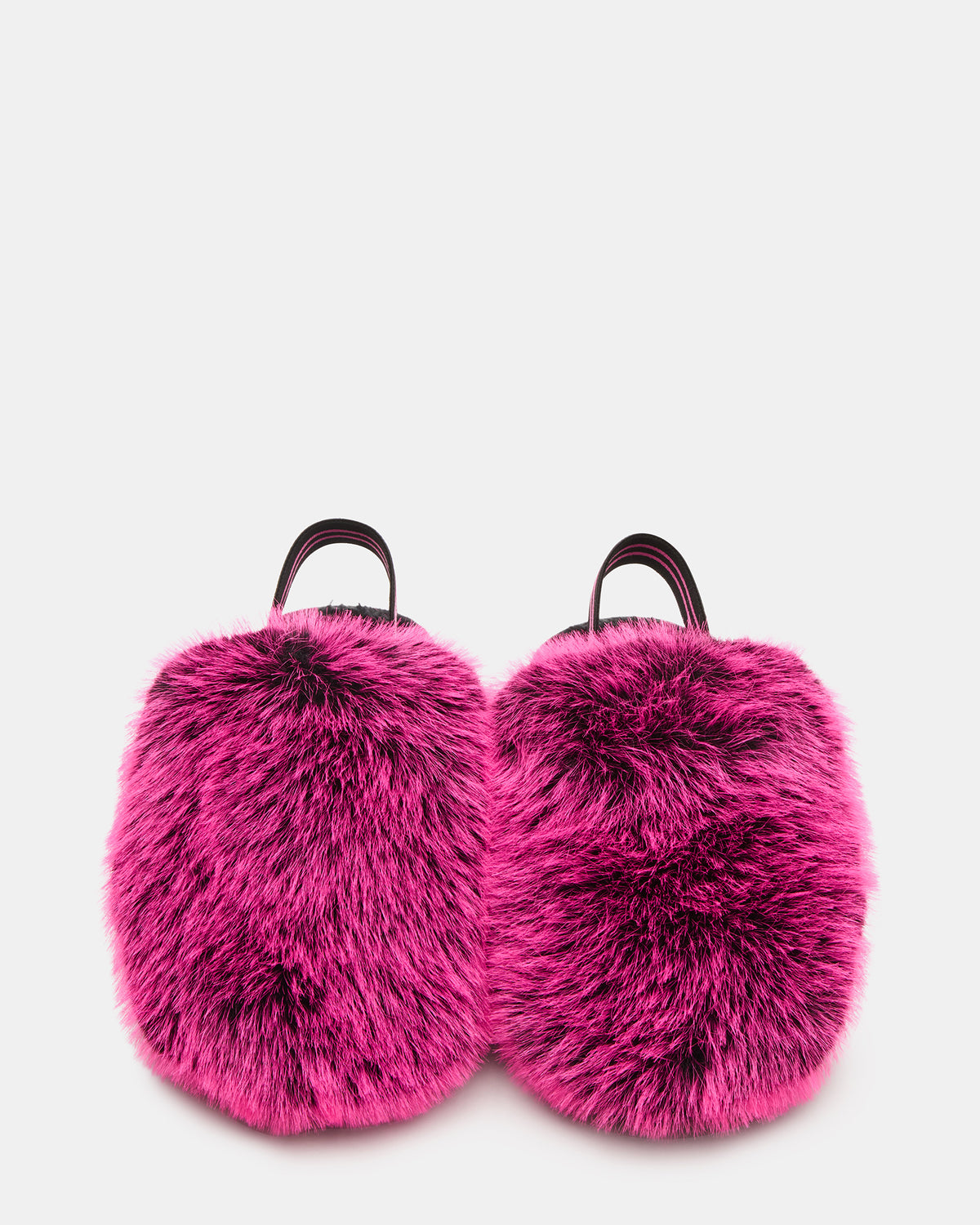 Kids' POOF Fushia Slip-On Faux Fur Girls' Flat Steve Madden FUSHIA