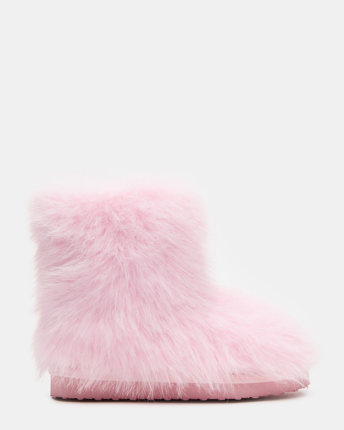 Kids' BEASTIE Pink Faux Fur Girls' Ankle Boot Steve Madden PINK