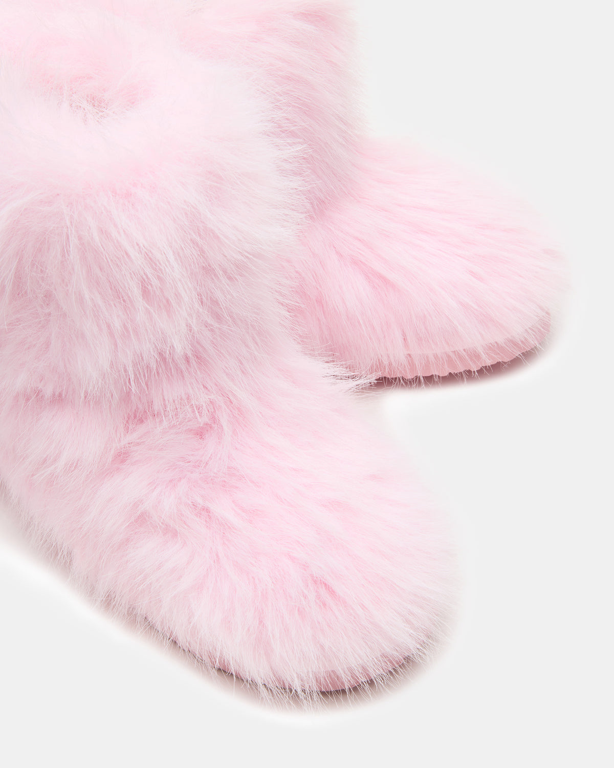 Kids' BEASTIE Pink Faux Fur Girls' Ankle Boot Steve Madden PINK