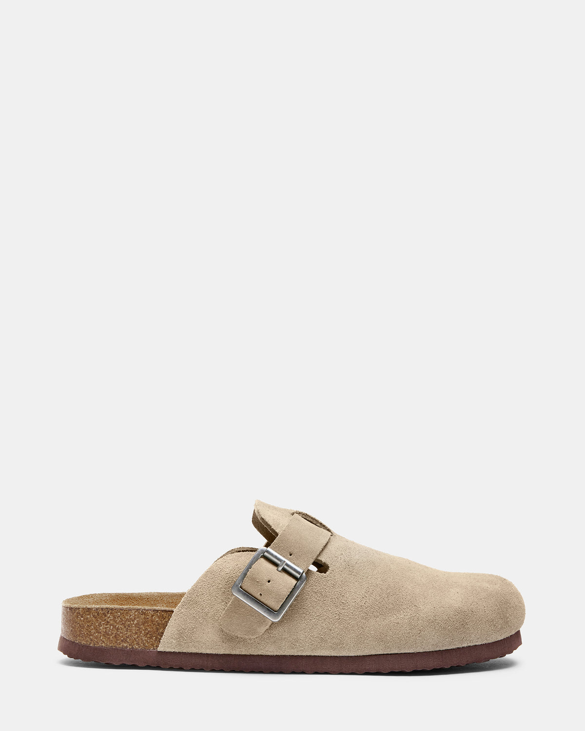 WILDERR Taupe Suede Slip-On Men's Casual Clog Steve Madden TAUPE SUEDE