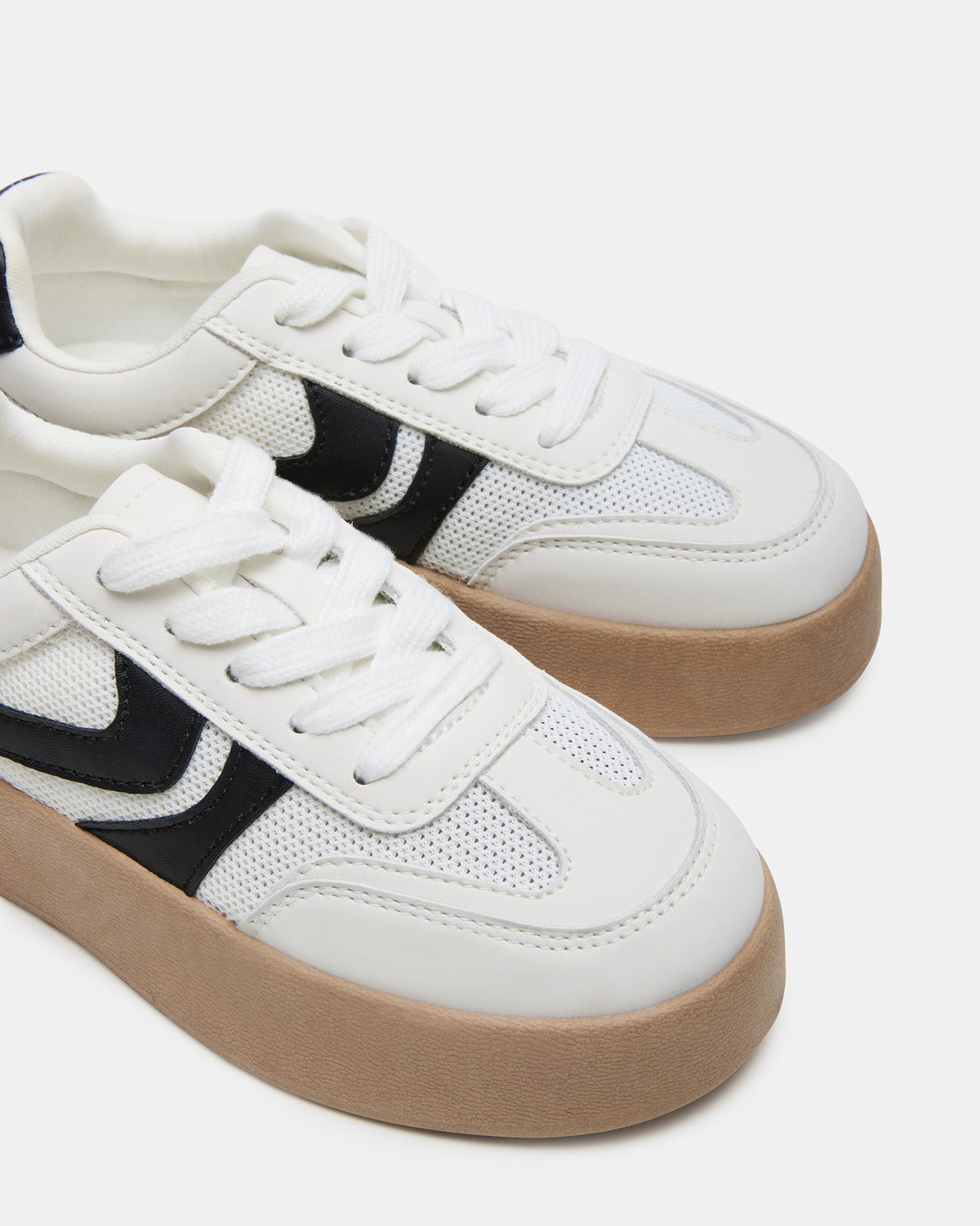 Kids' JERSEY White Girls' Low-Top Platform Sneaker Steve Madden WHITE