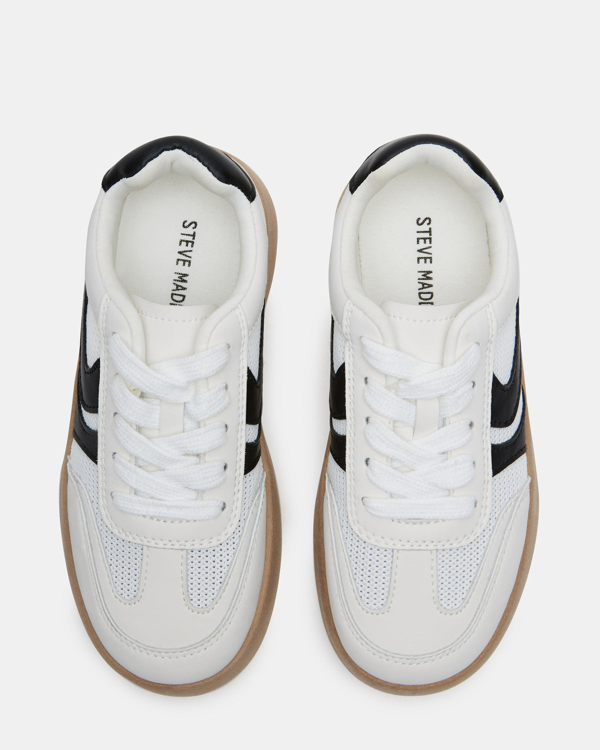 Kids' JERSEY White Girls' Low-Top Platform Sneaker Steve Madden WHITE
