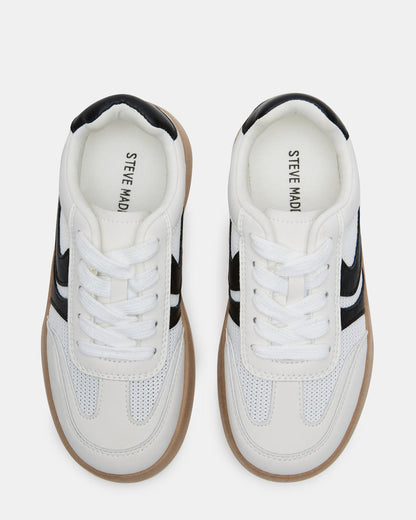 Kids' JERSEY White Girls' Low-Top Platform Sneaker Steve Madden WHITE