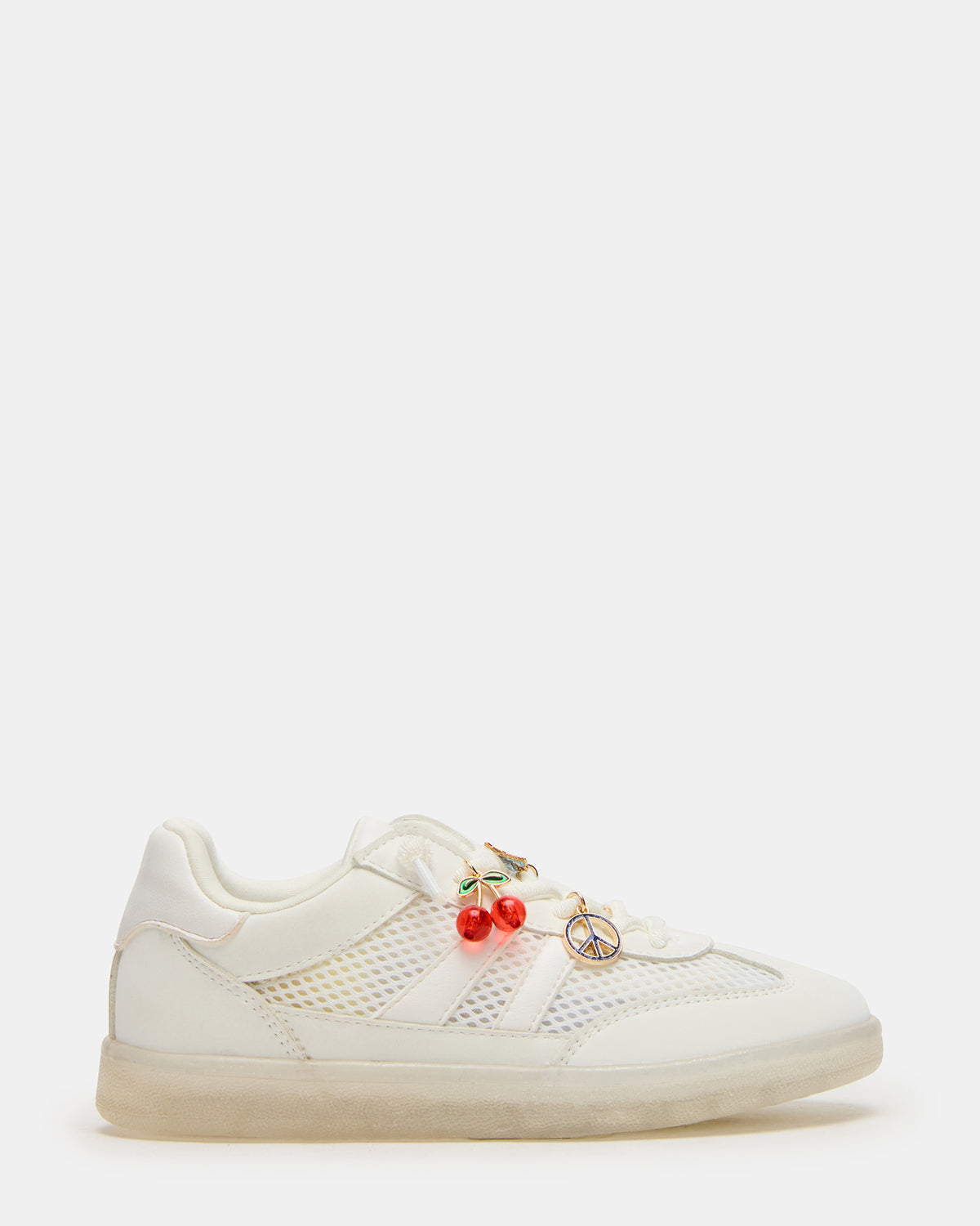 Kids' VERDICT White Multi Low-Top Lace-Up Girls' Sneaker Steve Madden WHITE MULTI