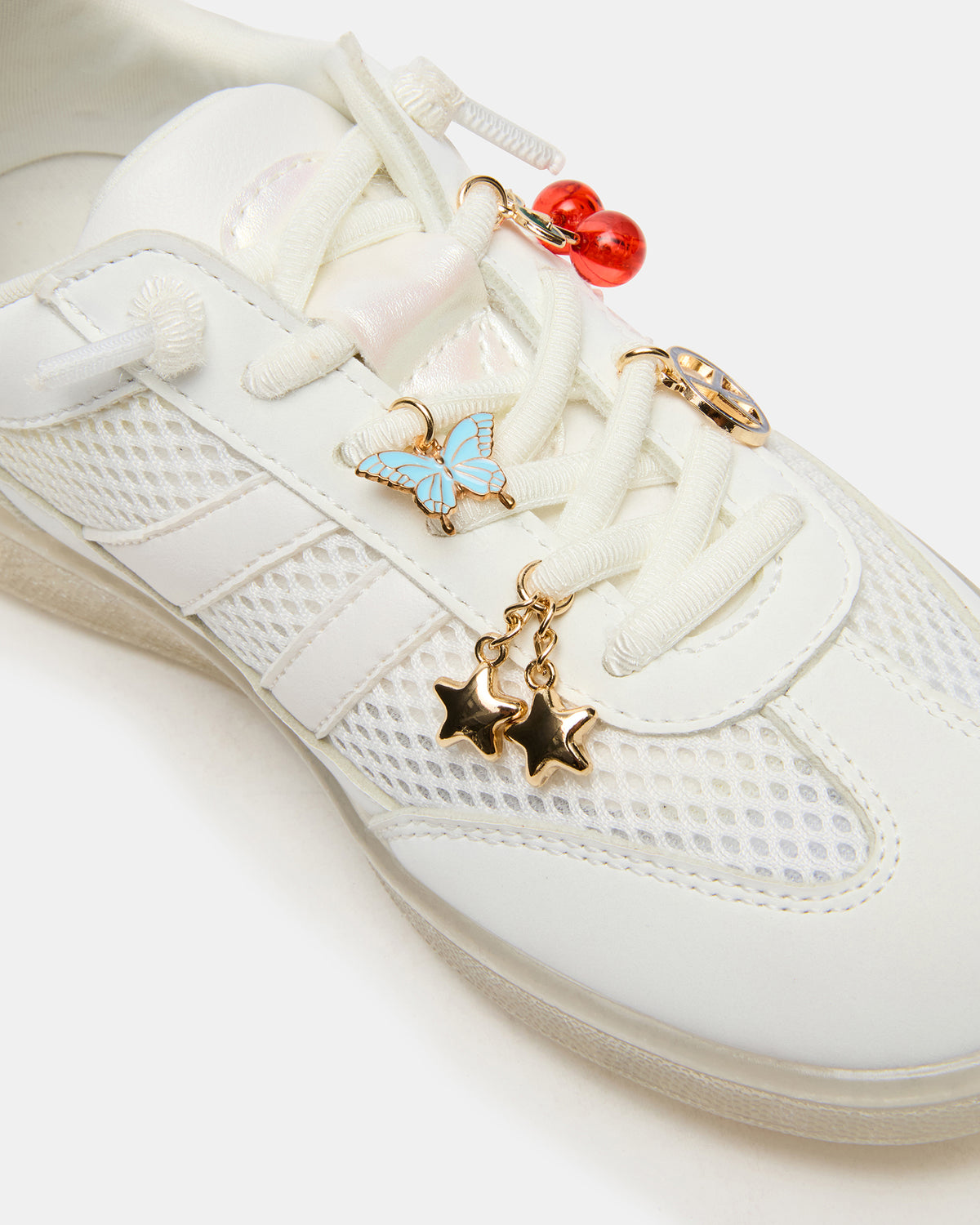 Kids' VERDICT White Multi Low-Top Lace-Up Girls' Sneaker Steve Madden WHITE MULTI