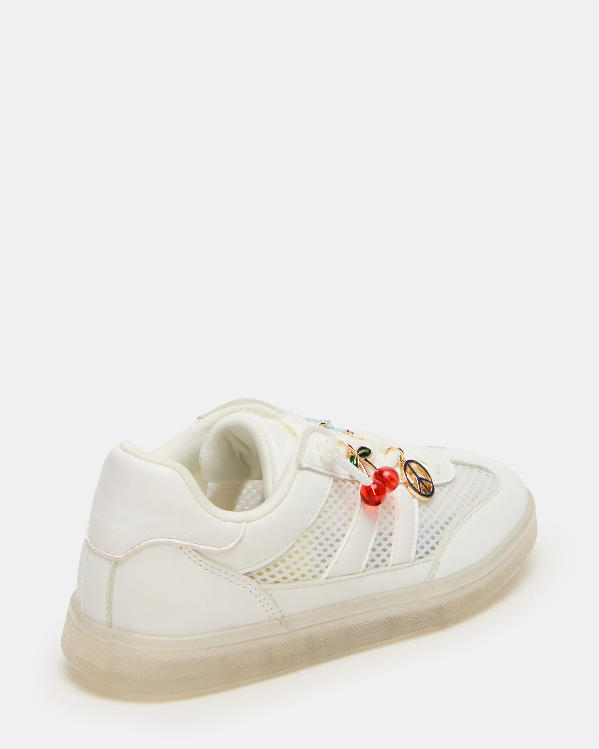 Kids' VERDICT White Multi Low-Top Lace-Up Girls' Sneaker Steve Madden WHITE MULTI
