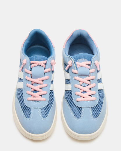 Kids' VERDICT Blue Multi Low-Top Lace-Up Girls' Sneaker Steve Madden BLUE MULTI