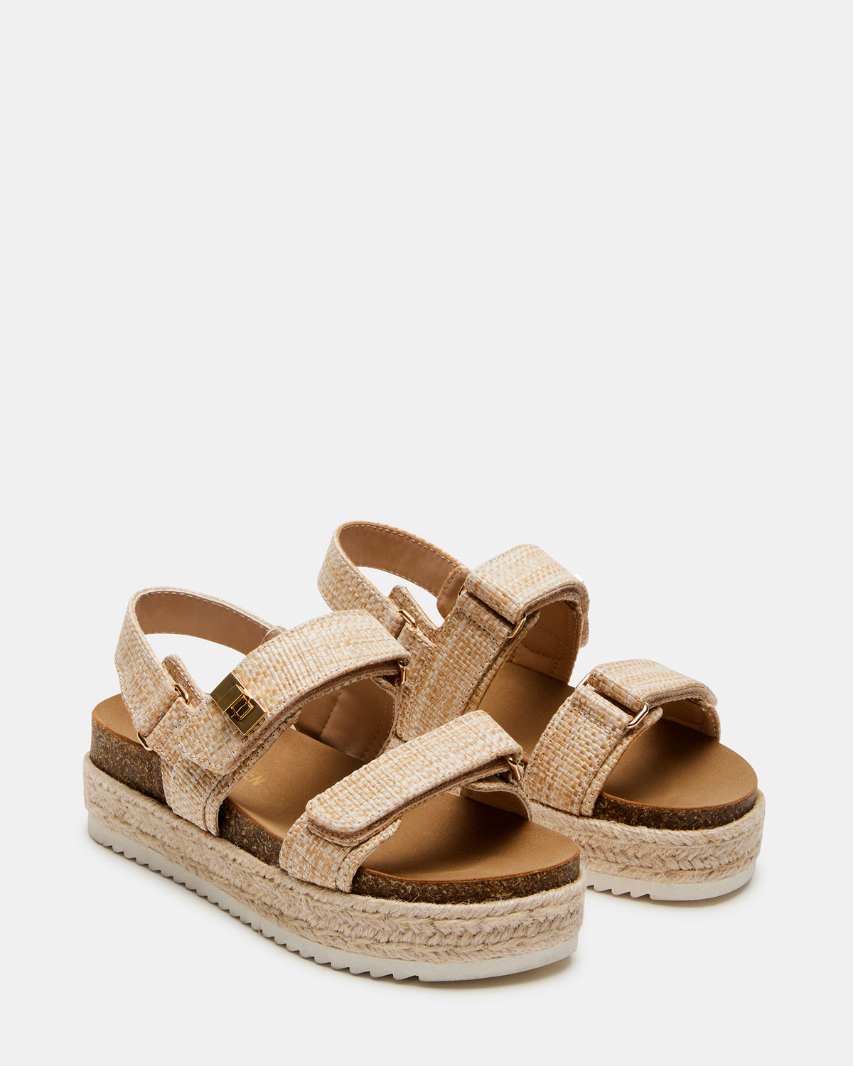 Kids' BIGMONA Raffia Girls' Platform Sandal Steve Madden RAFFIA