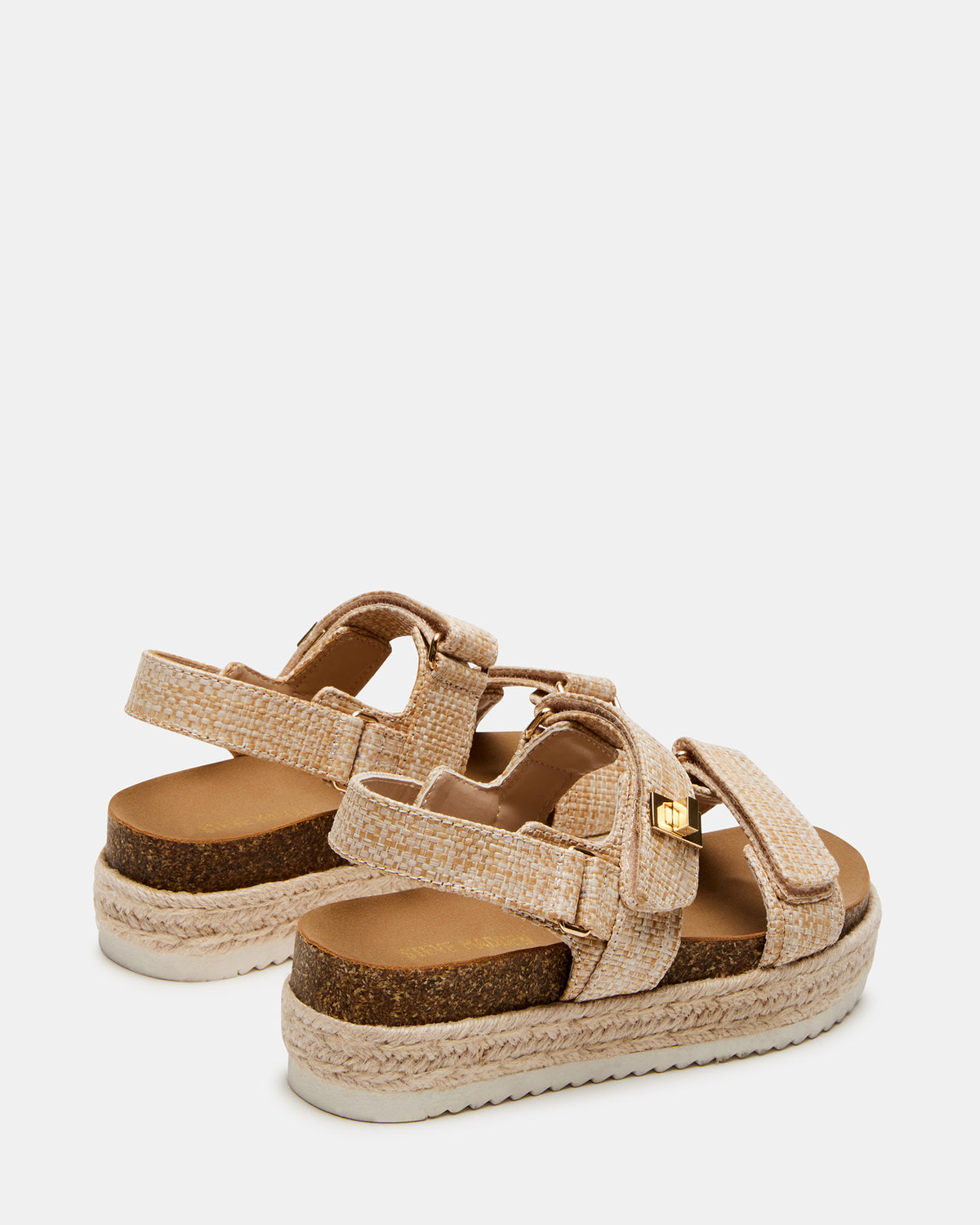 Kids' BIGMONA Raffia Girls' Platform Sandal Steve Madden RAFFIA