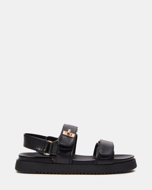 Kids' MONA Black Girls' Flatform Sandal Steve Madden BLACK