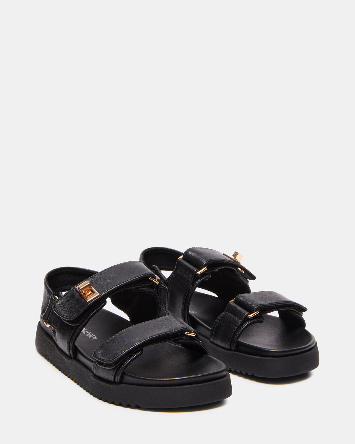 Kids' MONA Black Girls' Flatform Sandal Steve Madden BLACK