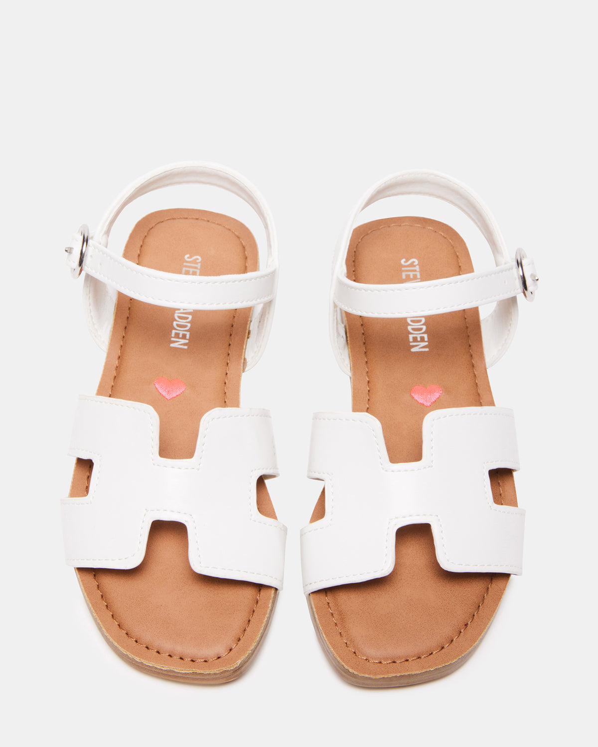 Kids' HAYDIN White Girls' Sandals Steve Madden WHITE
