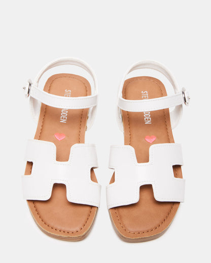 Kids' HAYDIN White Girls' Sandals Steve Madden WHITE