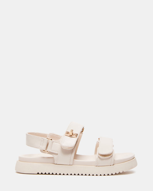 Kids' MONA Bone Girls' Flatform Sandal Steve Madden BONE