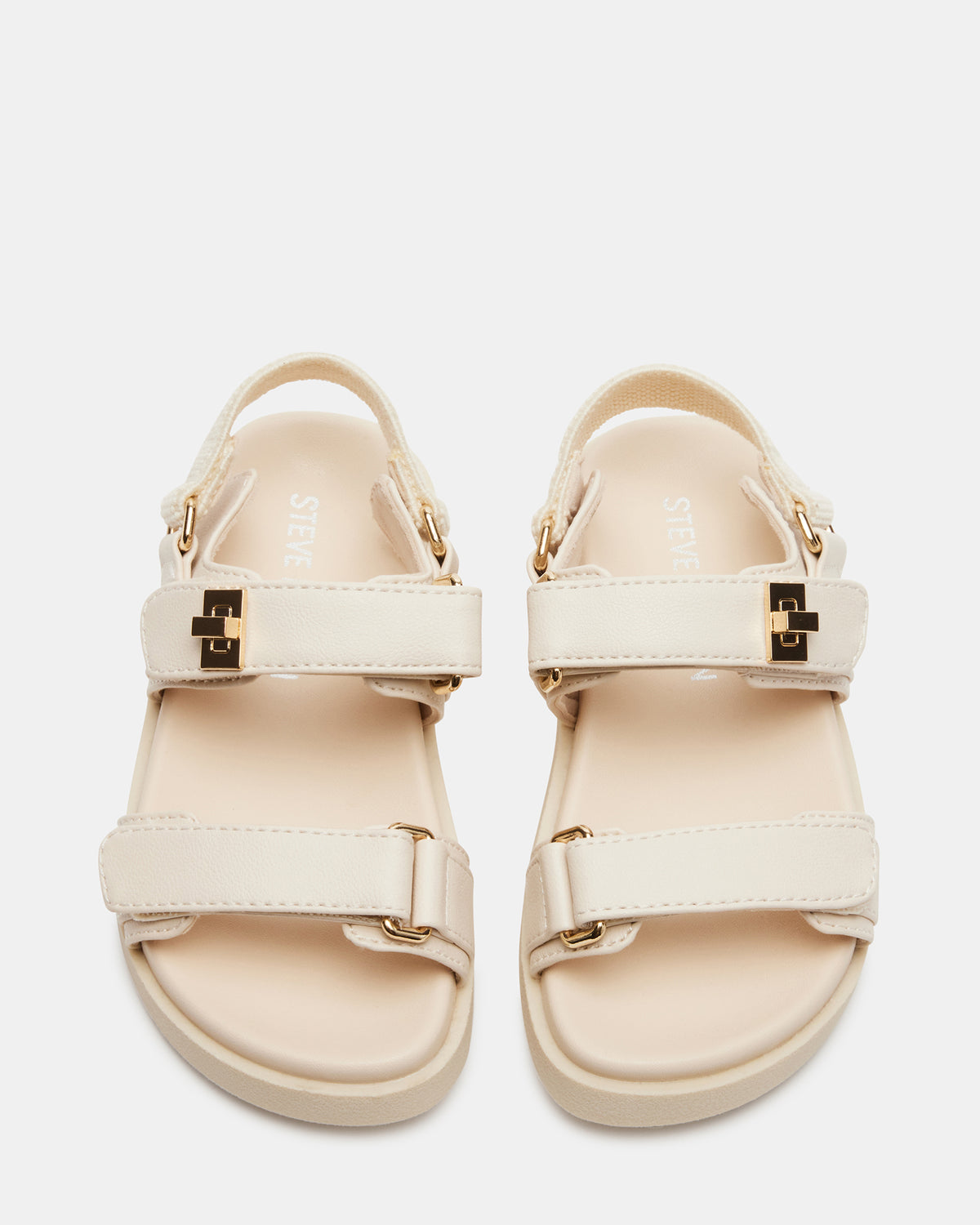 Toddlers' MONA Bone Girls' Flatform Sandal Steve Madden BONE