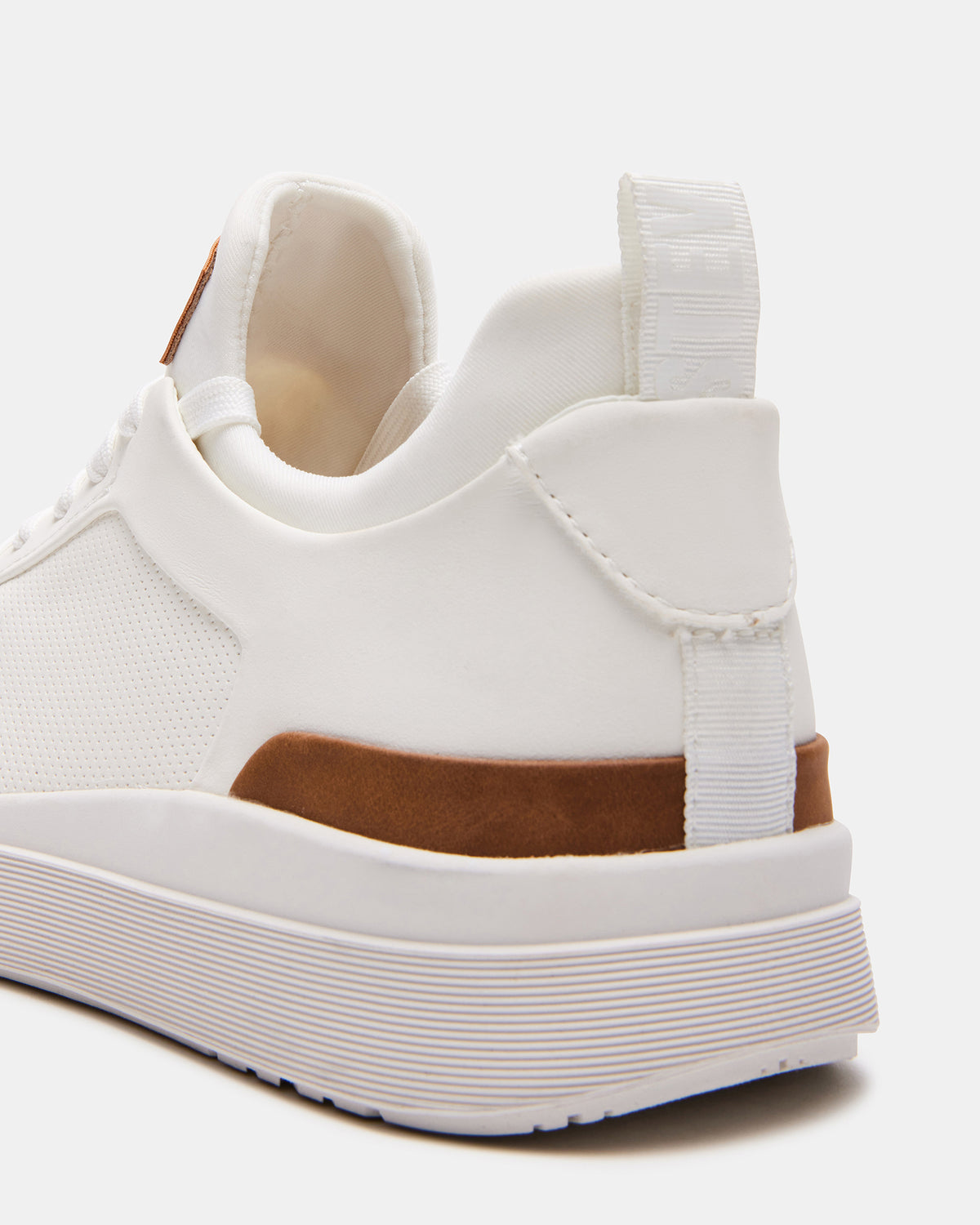 DACK White Men's Lace-Up Sneakers Steve Madden WHITE