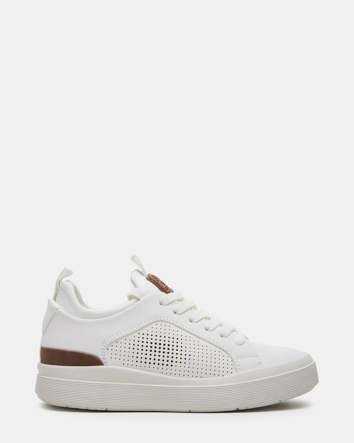 Kids' OASYS White Boys' Low-Top Lace-Up Sneakers Steve Madden WHITE