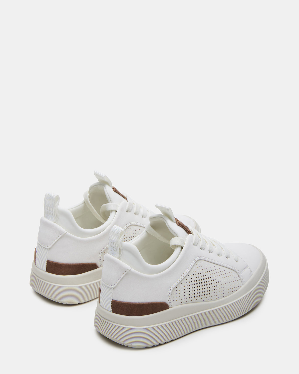 Kids' OASYS White Boys' Low-Top Lace-Up Sneakers Steve Madden WHITE