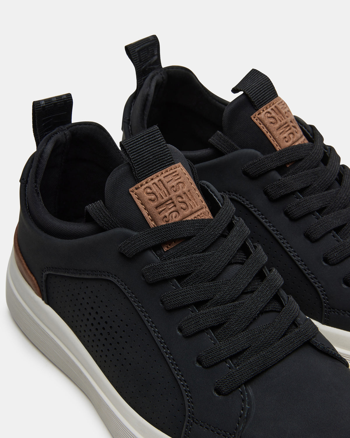 Kids' OASYS Black Boys' Low-Top Lace-Up Sneakers Steve Madden BLACK