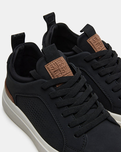 Kids' OASYS Black Boys' Low-Top Lace-Up Sneakers Steve Madden BLACK