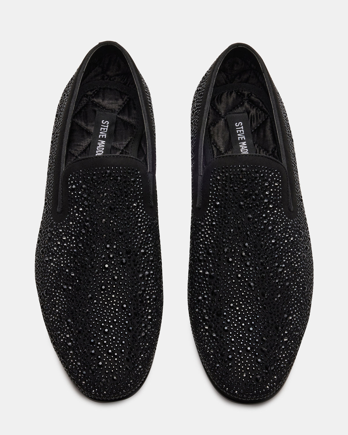 CASHH Black Men's Slip-On Loafers Steve Madden BLACK