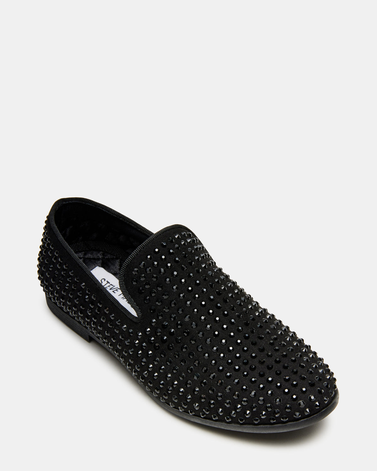 Kids' CAVIAR Black Rhinestone Boys' Dress Shoe Steve Madden BLACK