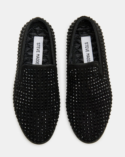 Kids' CAVIAR Black Rhinestone Boys' Dress Shoe Steve Madden BLACK