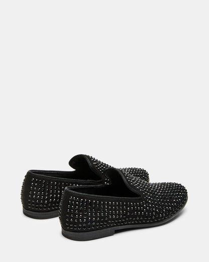 Kids' CAVIAR Black Rhinestone Boys' Dress Shoe Steve Madden BLACK