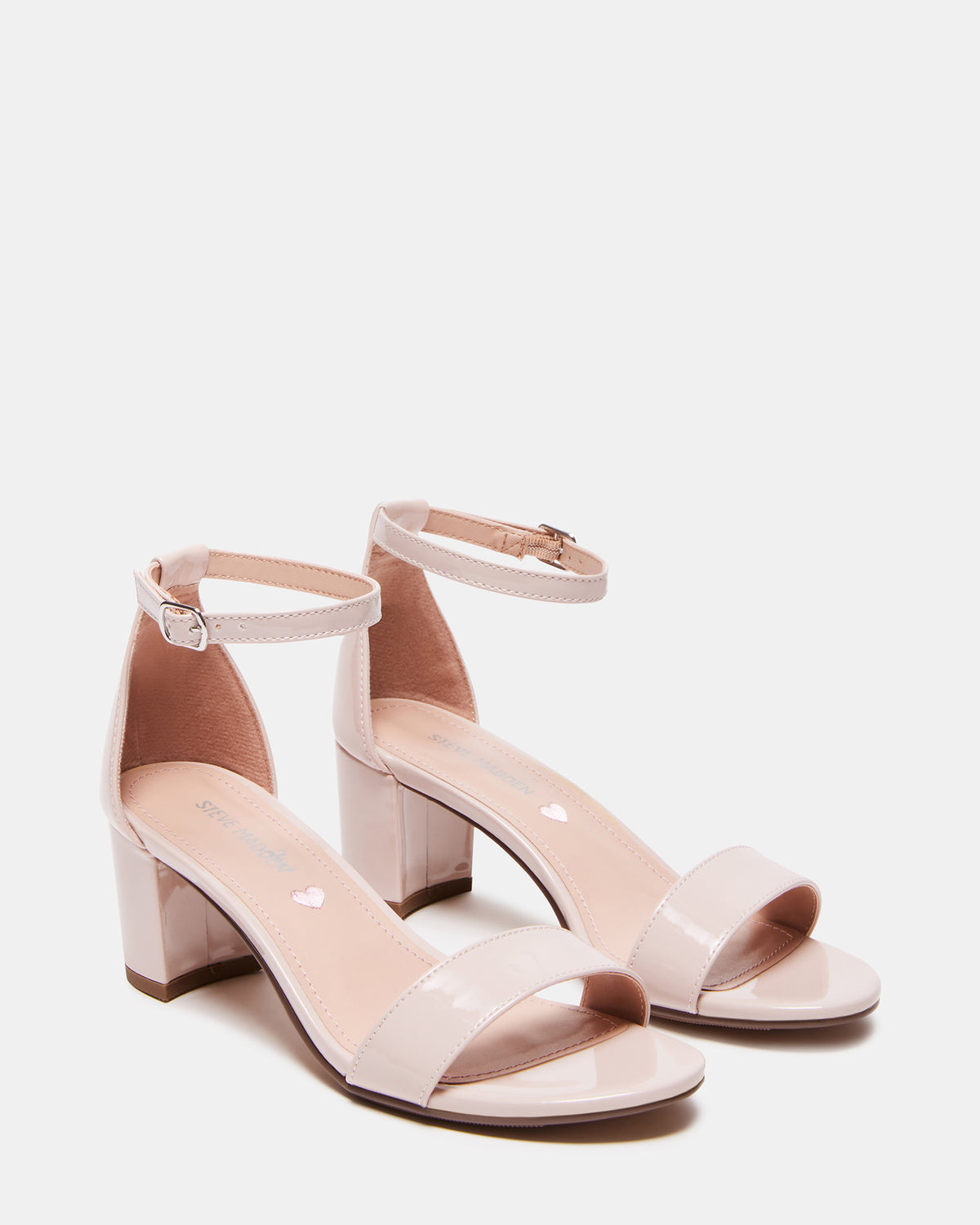Kids' CARRSON Blush Patent Girls' Dress Heel Steve Madden BLUSH PATENT