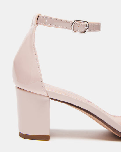 Kids' CARRSON Blush Patent Girls' Dress Heel Steve Madden BLUSH PATENT