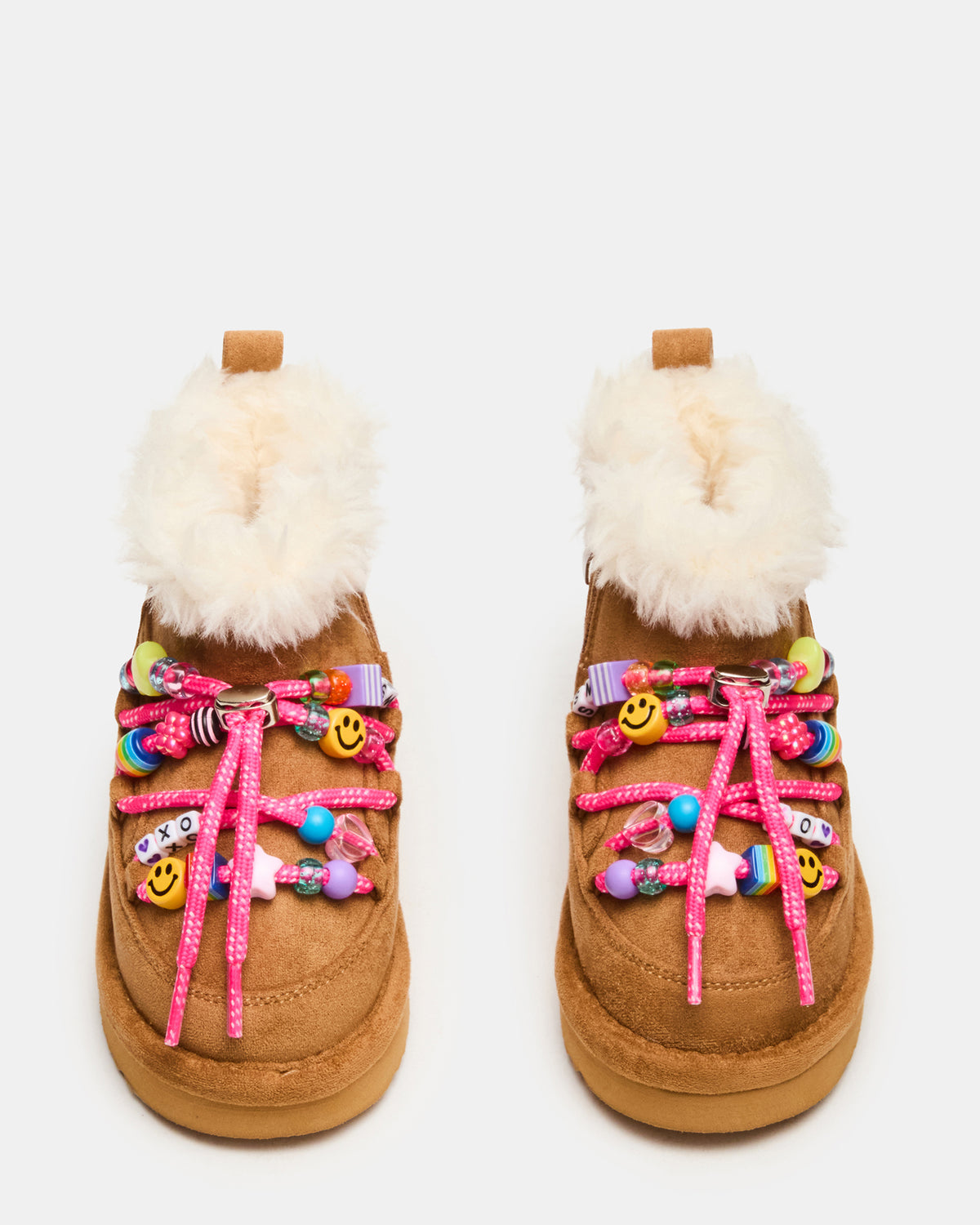 Toddlers' GLAZER Cognac Girls' Lace-Up Ankle Boot Steve Madden COGNAC