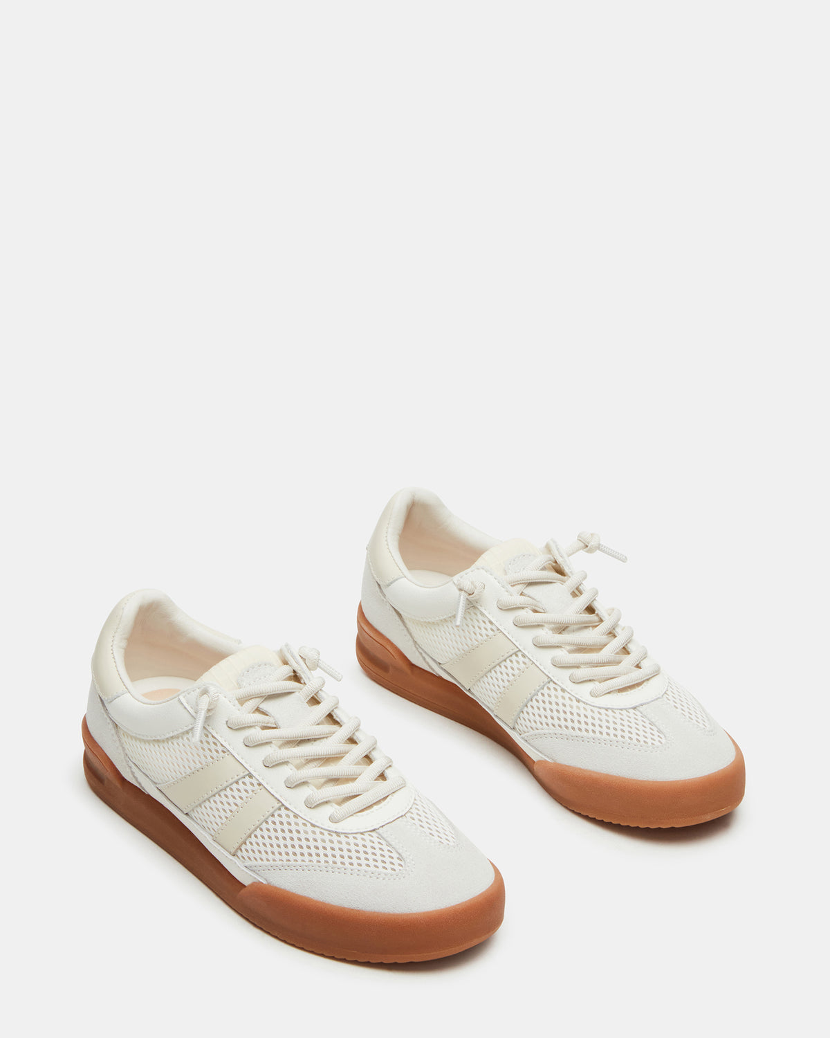 VERDICT White Multi Women's Lace-Up Sneaker Steve Madden WHITE MULTI