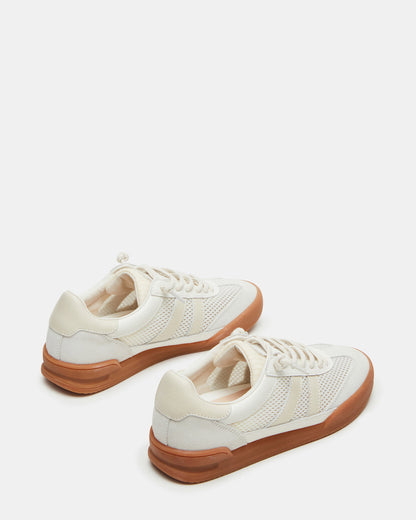 VERDICT White Multi Women's Lace-Up Sneaker Steve Madden WHITE MULTI