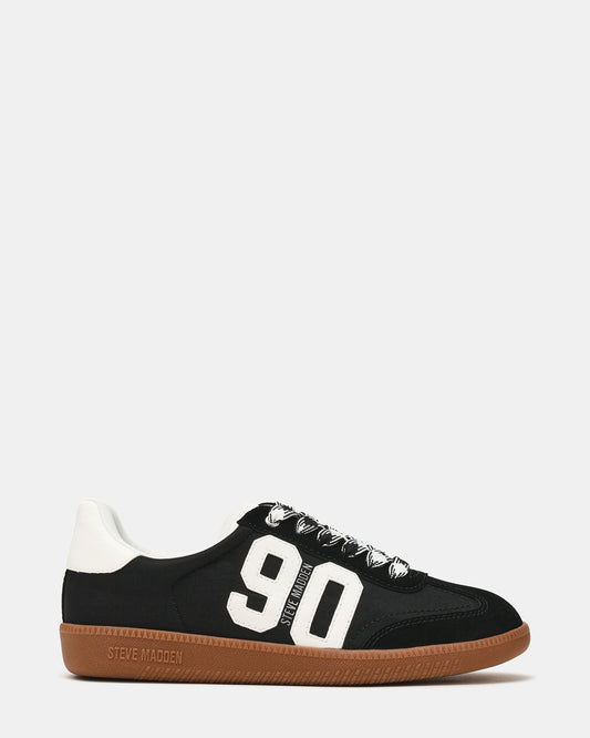 PACEY Black Multi Low-Top Lace-Up 90's Women's Sneaker Steve Madden BLACK MULTI