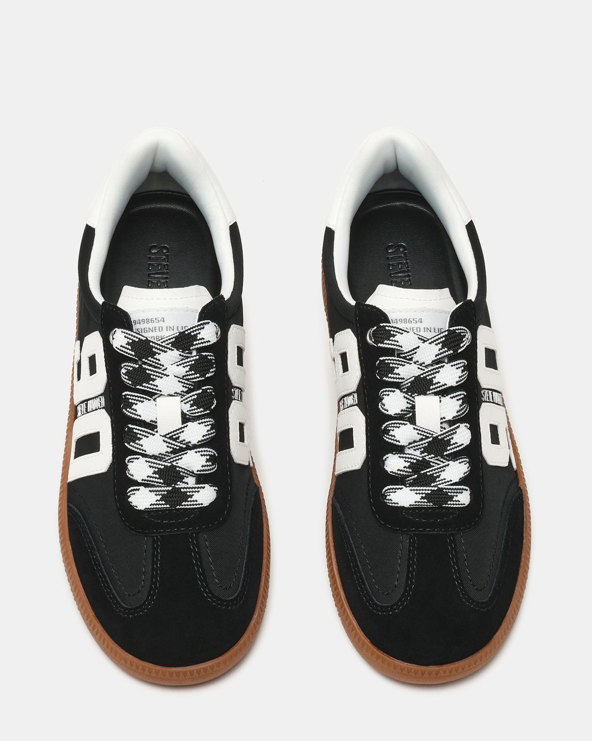 PACEY Black Multi Low-Top Lace-Up 90's Women's Sneaker Steve Madden BLACK MULTI