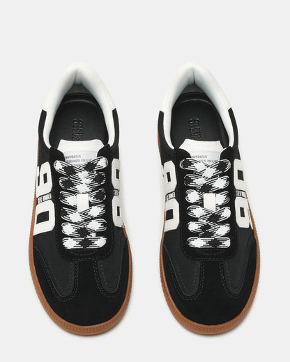 PACEY Black Multi Low-Top Lace-Up 90's Women's Sneaker Steve Madden BLACK MULTI