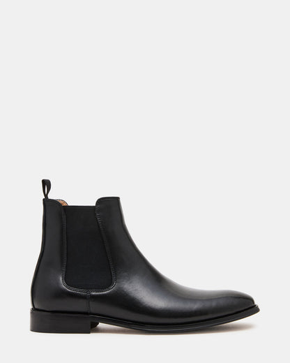 ALDAIR Black Chelsea Men's Ankle Boot Steve Madden BLACK