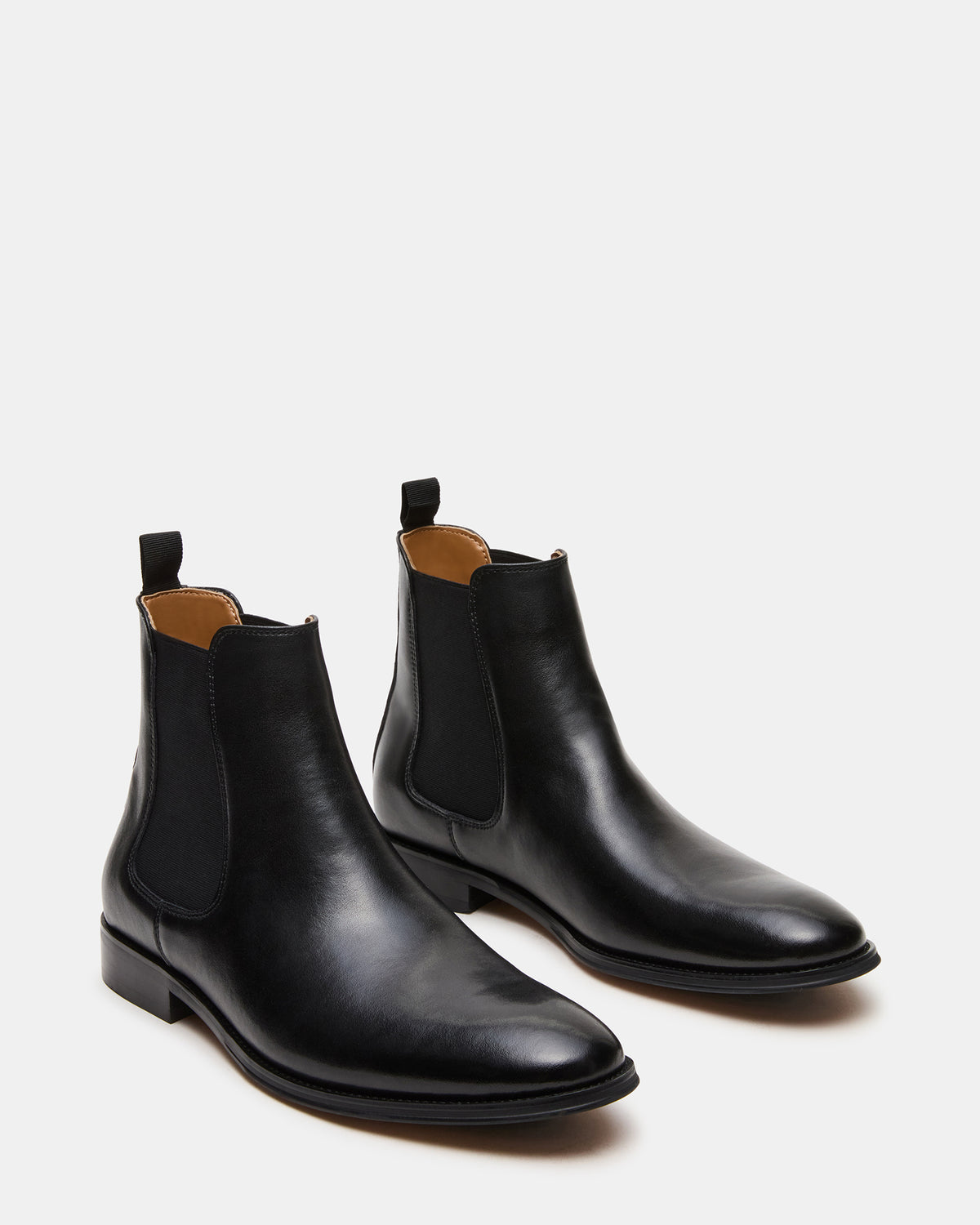 ALDAIR Black Chelsea Men's Ankle Boot Steve Madden BLACK