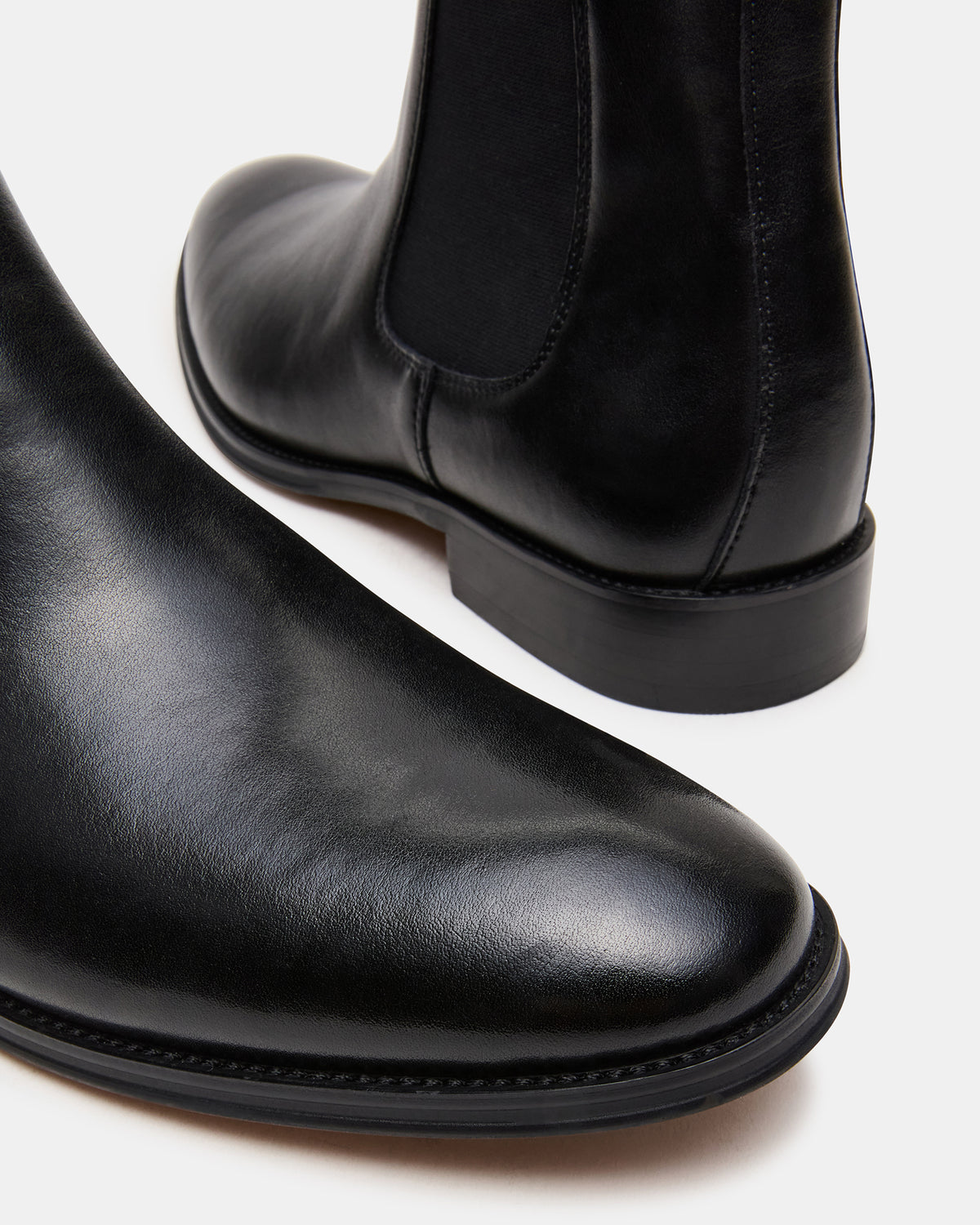ALDAIR Black Chelsea Men's Ankle Boot Steve Madden BLACK