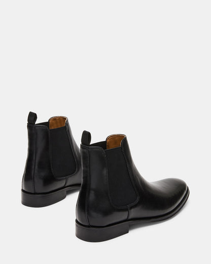 ALDAIR Black Chelsea Men's Ankle Boot Steve Madden BLACK